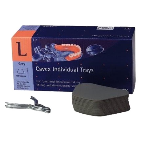 Cavex Individual Trays,  X-large - horné 50 ks